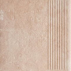 Paradyż Scandiano Ochra Stopnica Prosta 30x30 G1