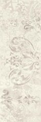 Paradyż Silence Silver Sciana Carpet Dekor Rekt. Polysk 25x75 G1