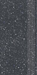 Paradyż Macroside Antracite Stopnica Prosta Nacinana Mat. 29,8x59,8 G1