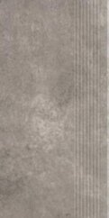 Paradyż Magnetik Grafit Stopnica Prosta Nacinana Mat 29,8x59,8 G1
