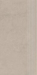 Paradyż Pure Art Greige Stopnica Prosta Nacinana Mat. 29,8x59,8 G1
