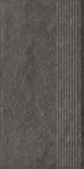 Paradyż Carrizo Basalt Stopnica Prosta Struktura Mat 30,0x60,0 G1
