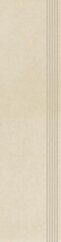 Paradyż Intero Beige Stopnica Prosta Nacinana Mat. 29,8x119,8 G1