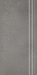 Paradyż Naturstone Grafit Stopnica Prosta Nacinana Mat. 29,8x59,8 G1