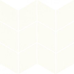 Paradyż Uniwersalna Mozaika Prasowana Bianco Paradyz Romb Braid 20,5x23,8 G1