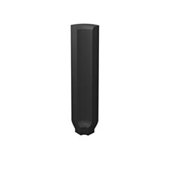 Paradyż Bazo Nero Profil Wewnetrzny Monokolor Ostry 3x10 G1