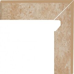 Paradyż Ilario Beige Cokol 2 El.-prawy 8,1x30 G1