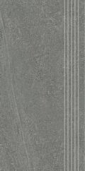 Paradyż Natural Rocks Basalt Stopnica Prasowana Mat. 29,8x59,8 G1