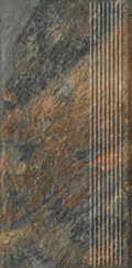 Paradyż Ardis Rust Stopnica Prosta Struktura Mat 30,0x60,0 G1