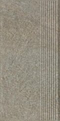 Paradyż Eremite Taupe Stopnica Prosta Struktura Mat 30,0x60,0 G1