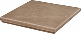 Paradyż Mattone Sabbia Brown Kapinos Stopnica Narozna 33x33 G1