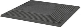 Paradyż Semir Grafit Stopnica Narozna 30x30 G1