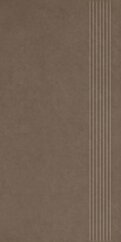 Paradyż Intero Brown Stopnica Prasowana Mat. 29,8x59,8 G1