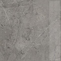 Paradyż Track Grafit Stopnica Prosta 30x30 G1