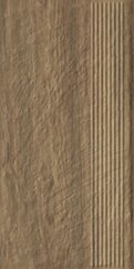 Paradyż Carrizo Wood Stopnica Prosta Struktura Mat 30,0x60,0 G1