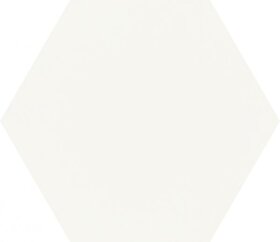 Paradyż Shiny Lines Bianco Heksagon Gres Szkl. Mat. 19,8x17,1 G1