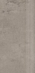 Paradyż Pure Art Dark Grey Stopnica Prasowana Mat 29,8x59,8 G1