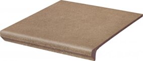 Paradyż Mattone Sabbia Brown Kapinos Stopnica Prosta 30x33 G1