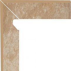Paradyż Ilario Beige Cokol 2 El.-lewy 8,1x30 G1