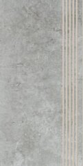 Paradyż Scratch Grys Stopnica Prosta Nacinana Polpoler 29,8x59,8 G1