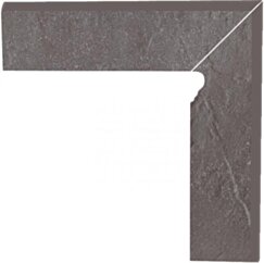 Paradyż Taurus Grys Cokol 2 El.-prawy 8,1x30 G1