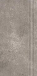 Paradyż Magnetik Grafit Stopnica Prosta Nacinana Mat 29,8x59,8 G1