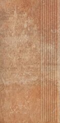 Paradyż Scandiano Rosso Stopnica Prosta 30x60 G1