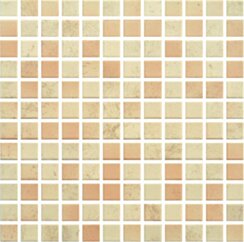 Paradyż Penelopa Beige/brown Mozaika Prasowana K.2,3x2,3 29,8x29,8 G1