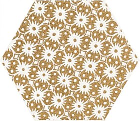 Paradyż Shiny Lines Gold Heksagon Inserto D 19,8x17,1 G1