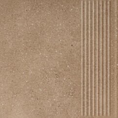 Paradyż Mattone Sabbia Brown Stopnica Prosta 30x30 G1