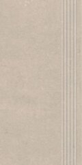 Paradyż Pure Art Sand Stopnica Prosta Nacinana Mat. 29,8x59,8 G1