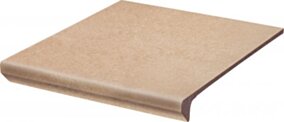 Paradyż Mattone Sabbia Beige Kapinos Stopnica Prosta 30x33 G1