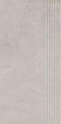Paradyż Pure Art Grey Stopnica Prasowana Mat 29,8x59,8 G1