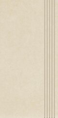 Paradyż Intero Beige Stopnica Prosta Nacinana Mat. 29,8x59,8 G1