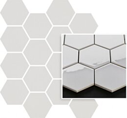 Paradyż Uniwersalna Mozaika Prasowana Grys Paradyz Hexagon 22x25,5 G1