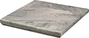 Paradyż Mattone Pietra Grafit Kapinos Stopnica Narozna 33x33 G1