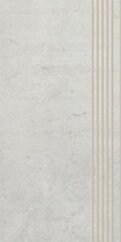 Paradyż Scratch Bianco Stopnica Prosta Nacinana Mat. 29,8x59,8 G1