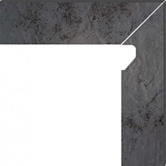 Paradyż Semir Grafit Cokol 2 El.-prawy 8,1x30 G1