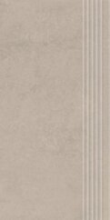 Paradyż Pure Art Greige Stopnica Prosta Nacinana Mat. 29,8x59,8 G1