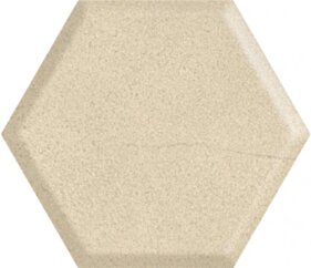 Paradyż Serene Beige Heksagon Struktura Sciana 19,8x17,1 G1