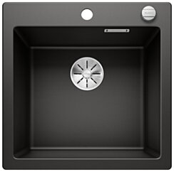 BLANCO PLEON  5 Zlewozmywak Silgranit czarny, korek auto., InFino 525952