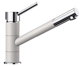Bateria Kuchenna BLANCO KANO Silgranit-Look biały/chrom 525030