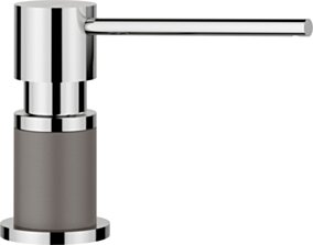 Dozownik LATO Silgranit-Look wulkaniczny szary/chrom 526954