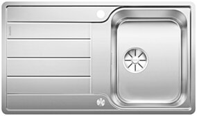 BLANCO CLASSIMO 45 S-IF Zlewozmywak  stal polerowana odwracalny, korek auto., PushControl, InFino 525330