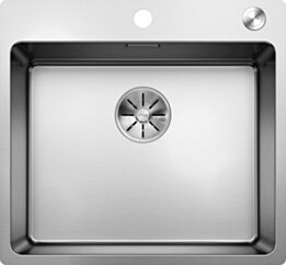 BLANCO ANDANO 500-IF/A Zlewozmywak stal polerowana, korek auto., InFino, PushControl 525245