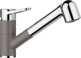 Bateria Kuchenna BLANCO WEGA-S II Silgranit-Look wulkaniczny szary/chrom 526983