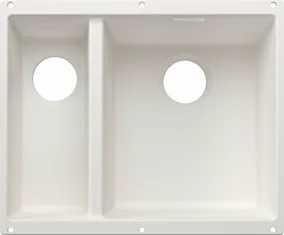 BLANCO SUBLINE  340/160-U Zlewozmywak Silgranit biały prawa, bez armatury 527815