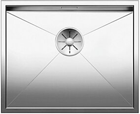 BLANCO ZEROX Zlewozmywak 500-U stal polerowana, InFino 521589
