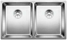 BLANCO ANDANO 340/340-IF Zlewozmywak stal polerowana, InFino 522981