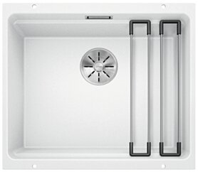 BLANCO ETAGON  500-U Zlewozmywak Silgranit biały, InFino, szyny 522231